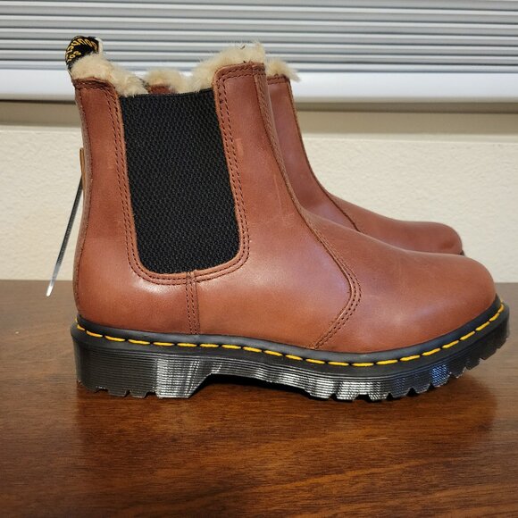 Dr. Martens Shoes - Dr. Martens Women's 2976 Leonore Farrier Leather Chelsea Boots Size 8